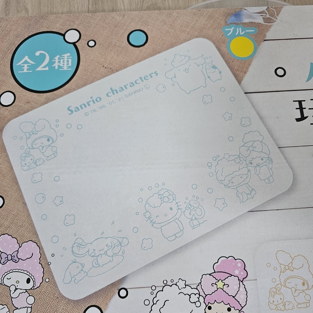Sanrio Characters - Diatomite Stone Bath Mat (blue)